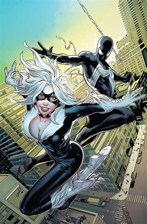 symbiote black cat|symbiote spider-man and black cat.